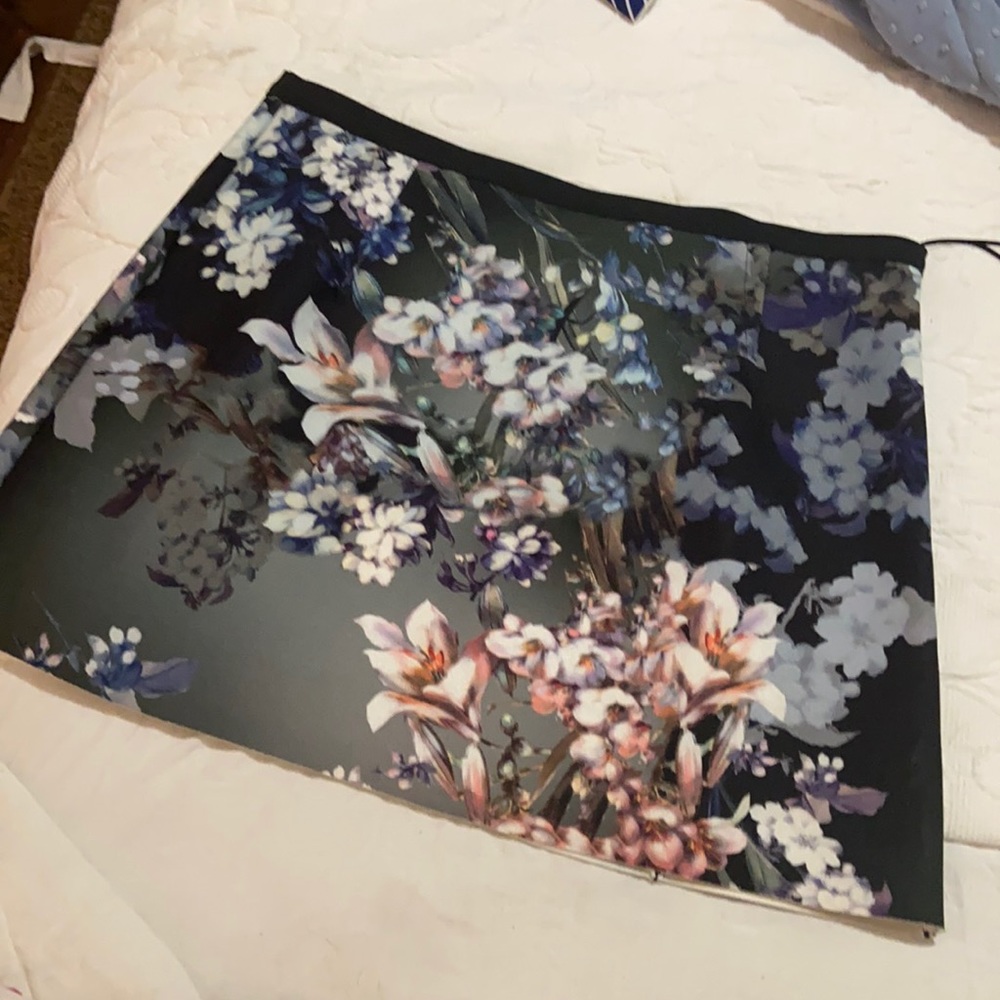 Topshop Floral skirt